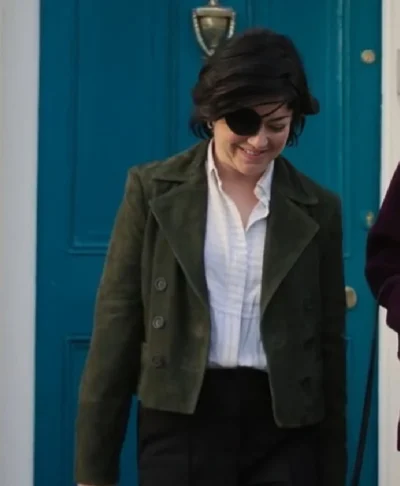 Bad Sisters Sarah Greene Suede Jacket