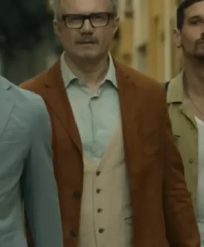 Berlin Tristan Ulloa Brown Blazer