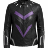 Black Panther Wakanda Forever Leather Jacket