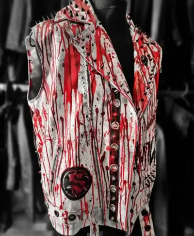 Blood Rave Stylish Leather Vest