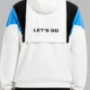 Blue and White Varsity Jacket