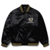 Born x Raised Gentlemens Club Black Varsity Jacket