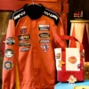 BoxLunch D23 Kingdom Hearts Orange Racing Moto Jacket