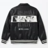 Boxlunch D23 Kingdom Hearts Black Leather Bomber Jacket