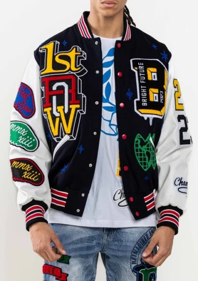 Bright Future Varsity Letterman Jacket