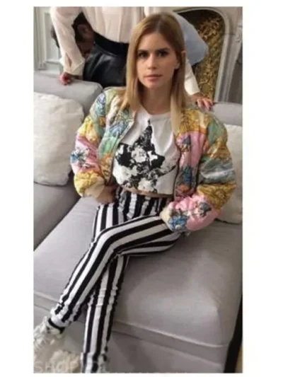 Brooklyn Clark Emily In Paris Bomber Jacket