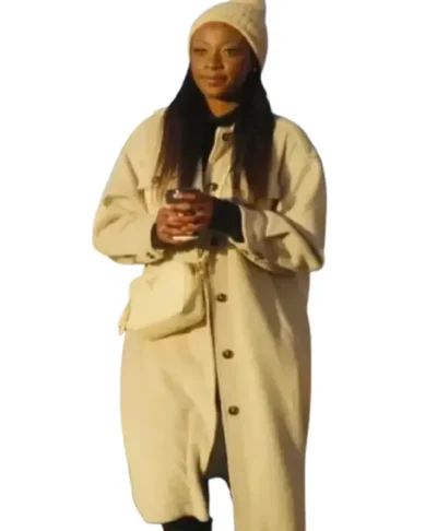 Buying London Reme Nicole White Trench Coat