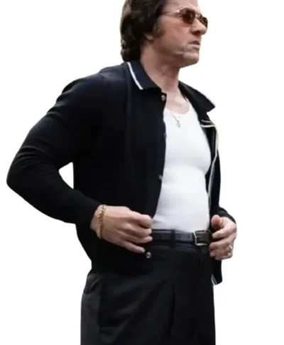 By Any Means 2026 Mark Wahlberg Black Jacket