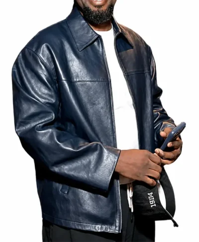 By Any Means 2026 Yahya Abdul-Mateen II Leather Jacket