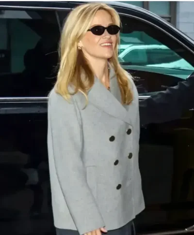 CBS Mornings S6 Reese Witherspoon Grey Blazer