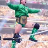 CM Punk Minnesota North Stars Green Jacket