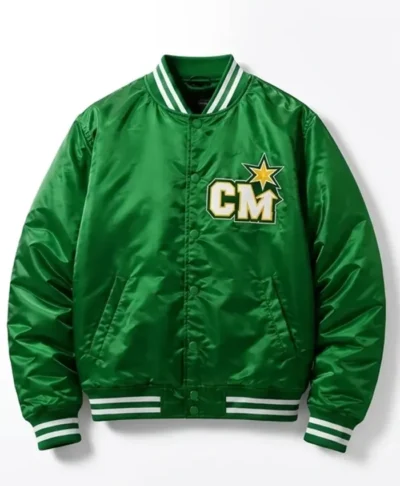 CM Punk Minnesota North Stars Green Jacket