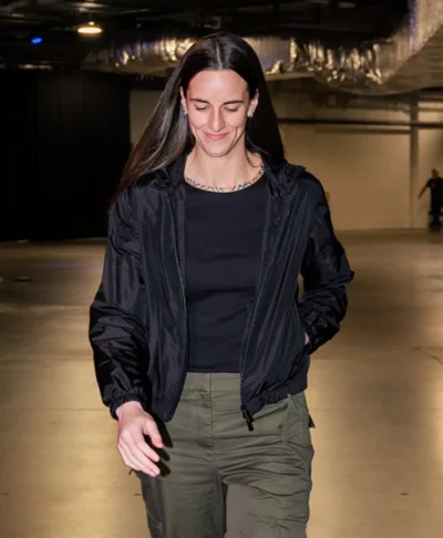Caitlin Clark Fever vs Liberty Black Jacket