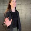 Caitlin Clark Fever vs Liberty Black Jacket