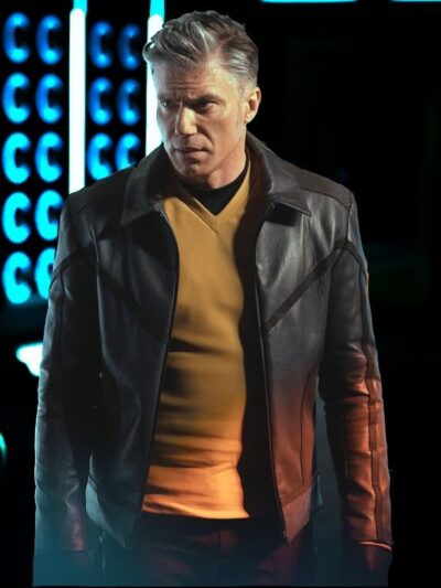 Captain Pike Star Trek Strange New Worlds Black Jacket