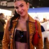 Cathy Kelley Fanatics Fest 2026 Brown Jacket