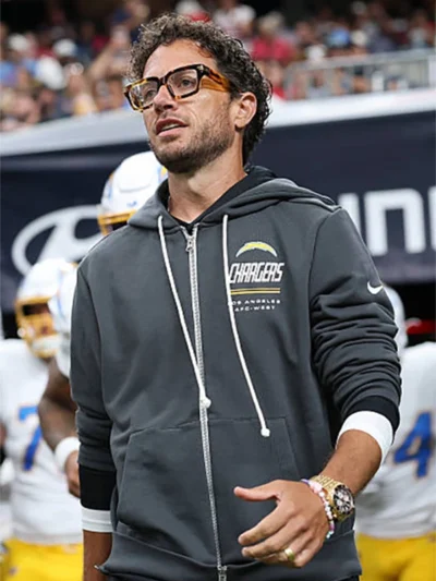Chargers Preseason 2026 Mike McDaniel Sideline Hoodie