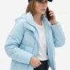 Chloe Taylor The Better Sister Blue Jacket