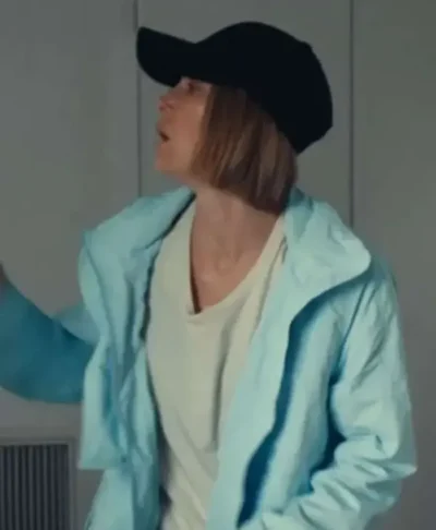 Chloe Taylor The Better Sister Blue Jacket