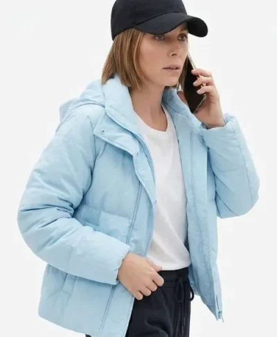 Chloe Taylor The Better Sister Blue Jacket