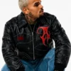 Chris Brown Auracles x Pelle Pelle Topography Jacket