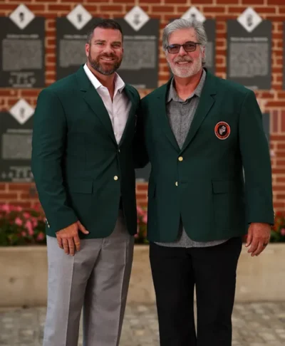 Chris Davis Orioles Hall of Fame Green Jacket