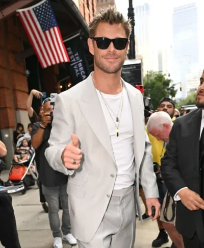 Chris Hemsworth 43rd Birthday Blazer