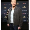 Chris Pratt Mercy 2026 Grey Suede Jacket