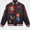 Chucky Black Varsity Jacket