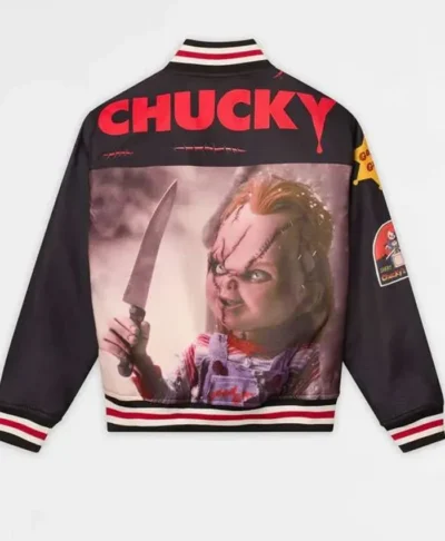 Chucky Black Varsity Jacket