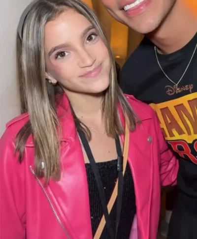 Chyler Emery 2026 Camp Rock 3 Pink Moto Jacket