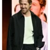 CinemaCon 2025 Ryan Gosling Black Cotton Jacket