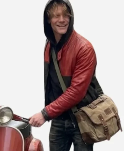 Clayface 2026 Tom Rhys Harries Leather Jacket