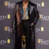 Colman Domingo BAFTA Black Leather Coat