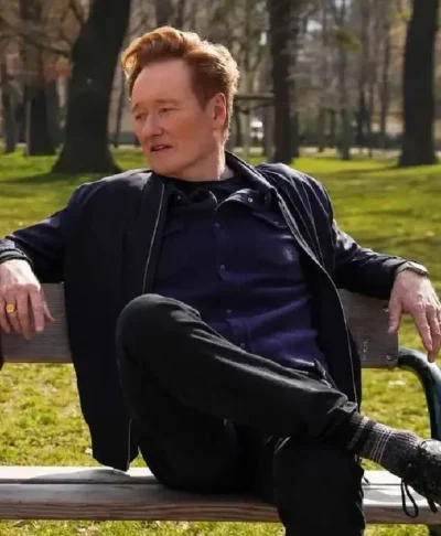 Conan O’Brien Must Go Blue Bomber Jacket