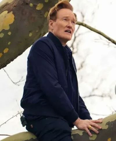 Conan O’Brien Must Go Blue Bomber Jacket