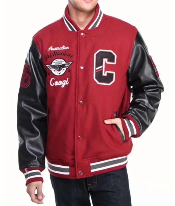 Coogi Australian Tri Nations Varsity Jacket
