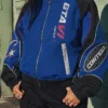 Corteiz x GTA VI Blue Racing Zip-Up Jacket
