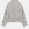 Courtney Green TOWIE Checkered Bomber Jacket