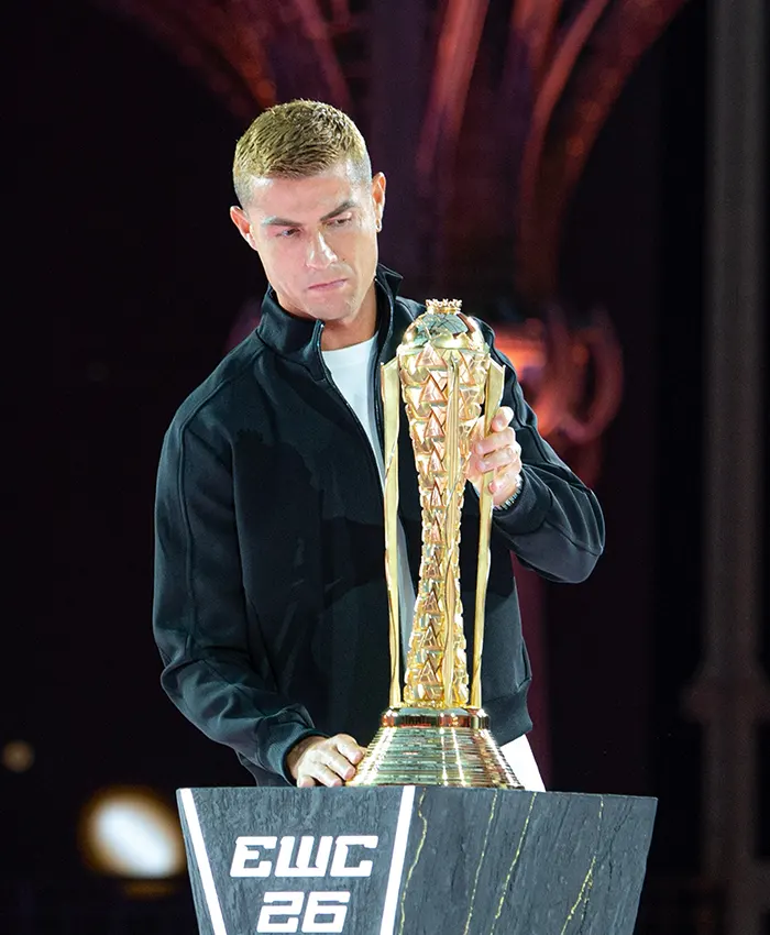 Cristiano Ronaldo Esports World Cup 2026 Black Jacket