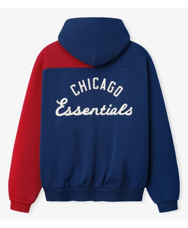 Cubs Fear of God x MLB Half-Zip Raglan Hoodie