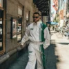 DJ Snake Algerian White And Green Tracksuit