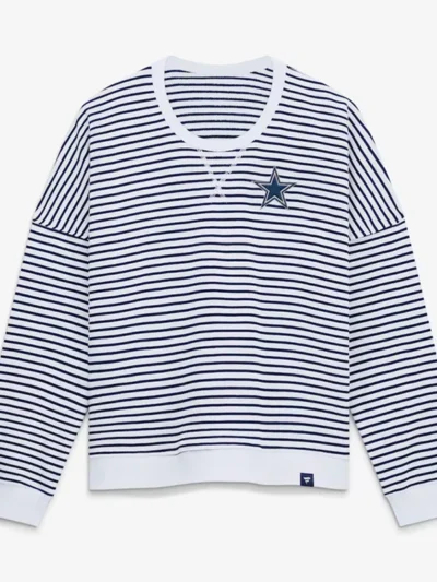 Dallas Cowboys Striped French Terry Sweatshirt