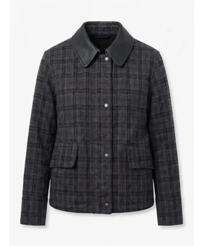 Dark Matter S02 Daniela Vargas Dessen Checked Jacket