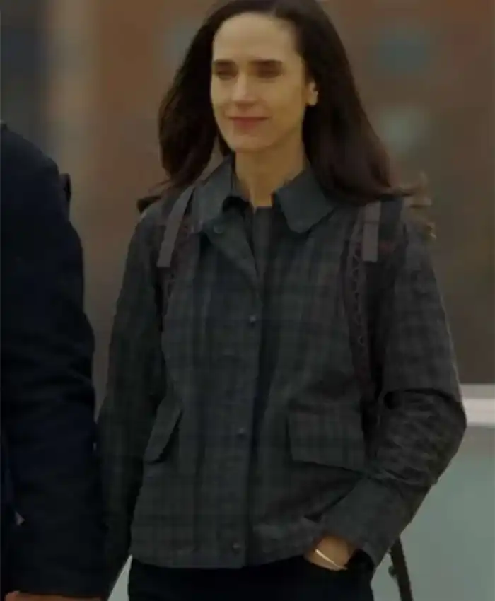 Dark Matter S02 Daniela Vargas Dessen Checked Jacket