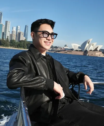 Darren Espanto Sydney 2026 Leather Jacket