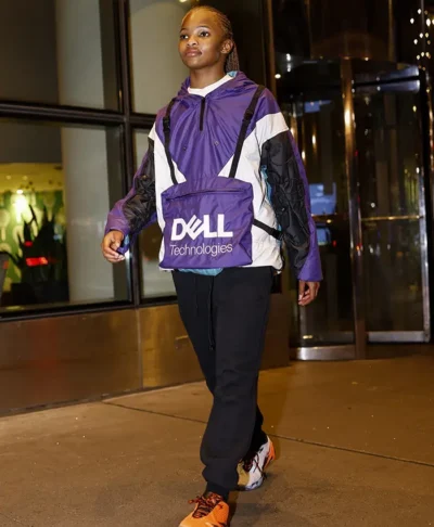 Dell Technologies Colorblocked Bag Windbreaker Hoodie