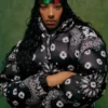 Denim Tears Fall 2026 Black Bandana Puffer Jacket