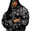 Denim Tears Fall 2026 Black Bandana Puffer Jacket