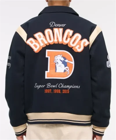 Denver Broncos Varsity Bomber Jacket